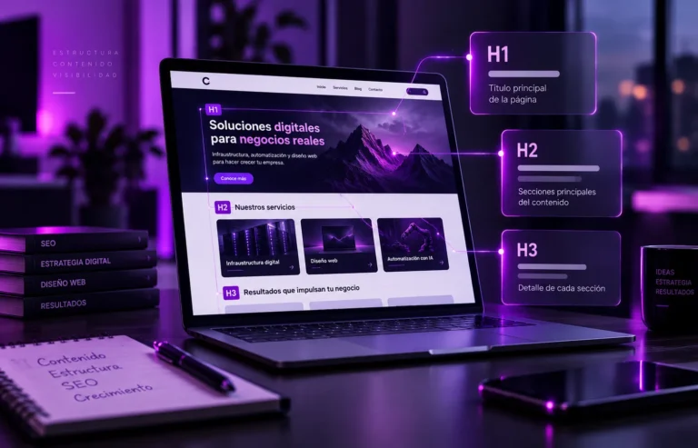 H1, H2 y H3: cómo estructurar tu web para SEO
